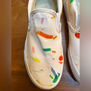Vans slip on sneakers with paint drip pattern - Bundle and take 25% off 😊!